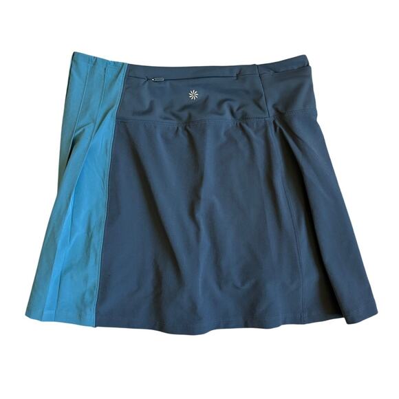 Athleta Fairway Pleated Skort Granite Blue Small - Picture 5 of 5